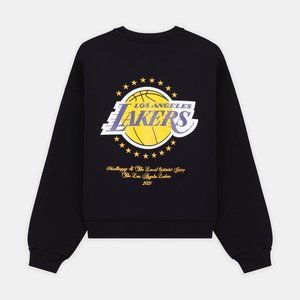MADHAPPY X LAKERS HERITAGE CREWNECK